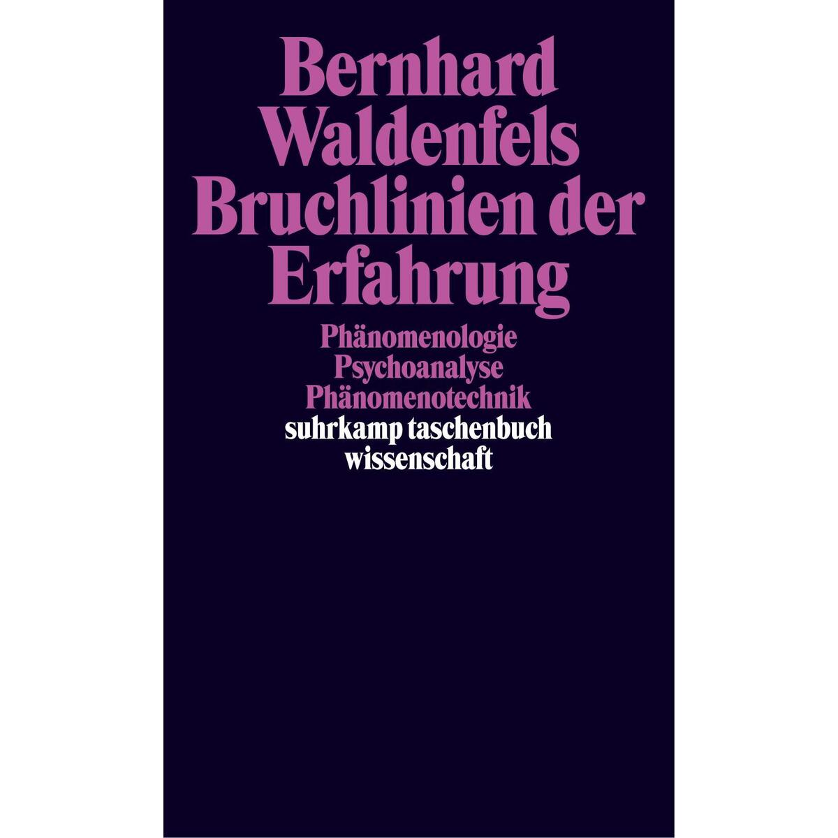 Bruchlinien der Erfahrung von Suhrkamp Verlag AG